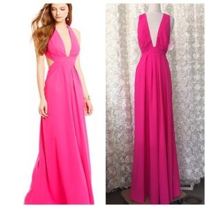 Jill Stuart Hot Pink formal dress size 2